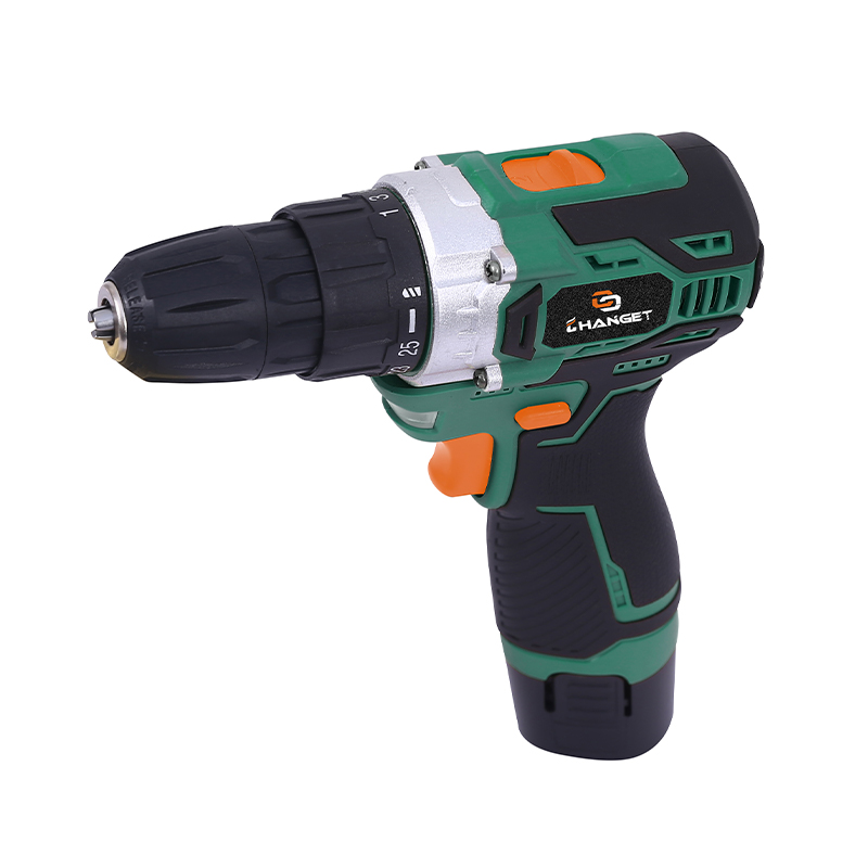 CG-2031 Taladro de mano sin escobillas de 12 V de torsión ajustable con luz LED