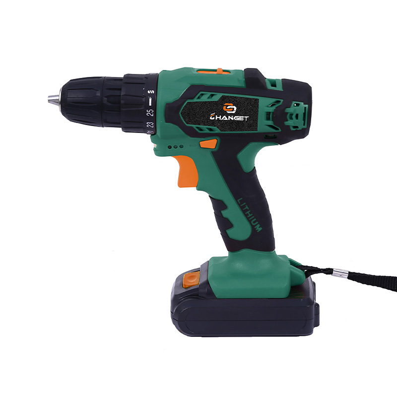 CG-3017 Taladro eléctrico cepillado de mano recargable de 21 V